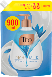 Пълнител за течен сапун Rich MIlk Delicate Care Teo