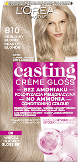 Farba do włosów 810 Perłowy Blond L'ORÉAL PARiS CASTING Crème Gloss