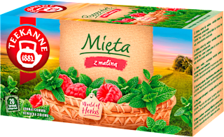 Herbatka ziołowa Mięta z maliną Teekanne