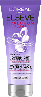 Krem wypełniający do włosów na noc Hyaluron Plump Night L'ORÉAL PARiS ELSEVE