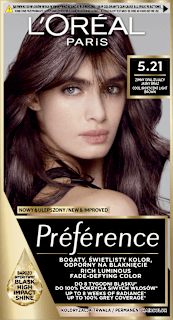 Farba do włosów 5.21 Zimny Opalizujący Jasny Brąz L'ORÉAL PARiS PRÉFÉRENCE