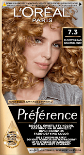 Farba do włosów 7.3 Złocisty Blond L'ORÉAL PARiS PRÉFÉRENCE
