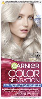Krem koloryzujący S11 Przydymiony Ultrajasny Blond GARNIER Color Sensation