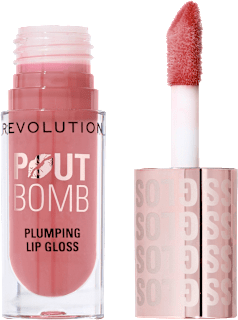 Lipgloss Pout Bomb Plumping Kiss Baby Pink REVOLUTION