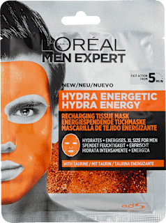 Men Expert Hydra Energie Tuchmaske L'ORÉAL PARiS MEN EXPERT