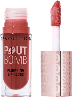 Lipgloss Pout Bomb, Cookie Warm Nude REVOLUTION