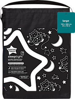 Verdunkelungsrollo Sleeptime für Unterwegs, XL, schwarz Tommee Tippee