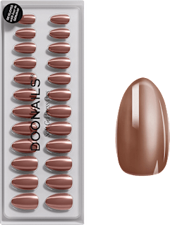 Künstliche Nägel, Soft Gel Press Ons Glazed Chocolate Doonails