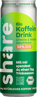 Erfrischungsgetränk, Koffein Drink Limette & Minze share