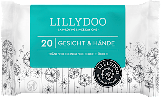 Feuchttücher Gesicht & Hände, Reisegröße LILLYDOO