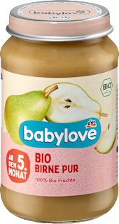 Puree gruszkowe od 5. miesiąca życia babylove