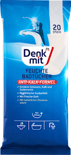 Vlažne krpice za čiščenje kopalnice Denkmit