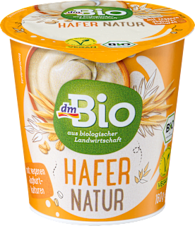 Bio natúr zabdesszert vegán joghurtkultúrával dmBio