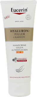 Eucerin Hyaluron-Filler + Elasticity Anti-Age Handcreme gegen Altersflecken LSF 30  Eucerin