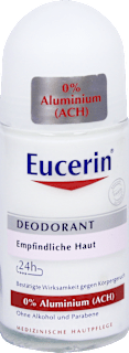 Eucerin Deodorant 48h Roll-on 0% Aluminium Eucerin
