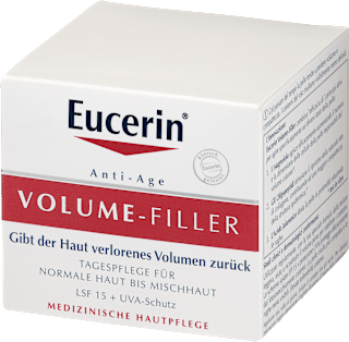 Eucerin Hyaluron-Filler + Volume-Lift Anti-Age Tagescreme LSF 15,  normale bis Mischhaut Haut Eucerin