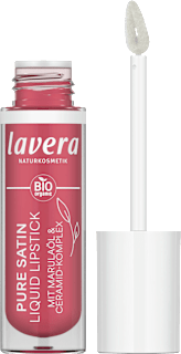 Lippenstift Liquid Pure Satin 04 Sweet Peony lavera NATURKOSMETIK