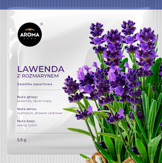 Saszetka zapachowa, lawenda z rozmarynem AROMA HOME
