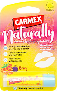 Ajakápoló stift Naturally Berry Lip Balm Stick Carmex