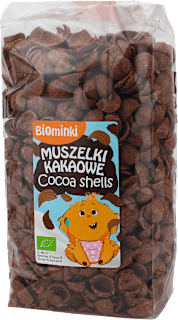 Muszelki kakaowe BIO Biominki