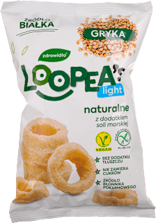 Chrupki z gryki z dodatkiem soli morskiej LOOPEA's