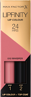Lippenstift Lipfinity 010 Whisper MAX FACTOR