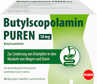 Butylscopolamin PUREN 10 mg überzogene Tabletten PUREN