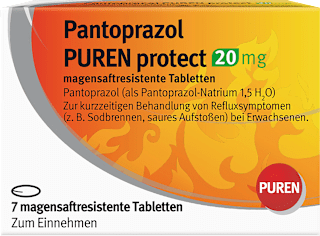 Pantoprazol PUREN protect 20 mg magensaftresistente Tabletten PUREN
