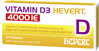 Vitamin D3 Hevert 4000 IE Tabletten 30 St HEVERT