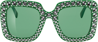 Sonnenbrille grün mit Nieten SUNDANCE