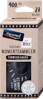 Einwegkamera mit Blitz Paradies