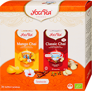 Ízutazás ajándékcsomag, 2x17 db filter YOGI TEA