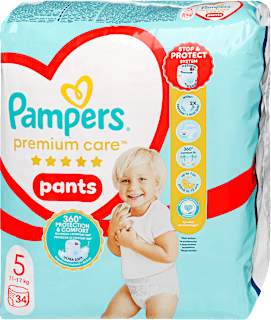 Bugyipelenka, 5-ös méret, 11-17kg Pampers Premium Care