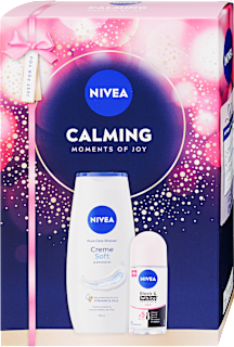 Calming ajándékcsomag, tusfürdővel és golyós dezodorral NIVEA