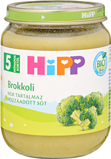 Bio brokkoli püré, 5 hónapos kortól HiPP