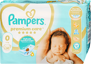 Pelenka, koraszülött, 0-s méret, 0-3 kg Pampers Premium Care