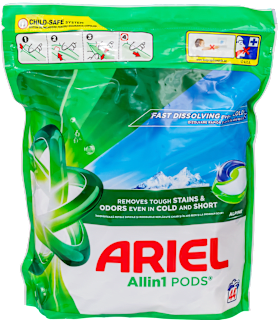 Allin1 PODS ALPINE kapsule za pranje veša ARIEL