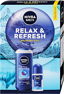 Relax and refresh férfi ajándékcsomag NIVEA MEN