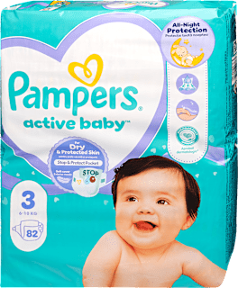 Pelenka Jumbo pack, midi, 3-as méret, 6-10kg Pampers active baby