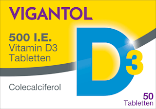 Vigantol 500 I.E. Vitamin D3 Tabletten VIGANTOL