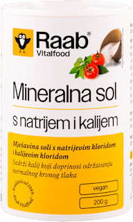 Mineralna sol s natrijem i kalijem Raab