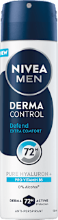 Antyperspirant w spray'u Derma Control Defend  NIVEA MEN