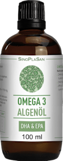 SinoPlaSan Omega 3 Algenöl DHA 300 mg + EPA 150 mg Tropfen SinoPlaSan