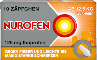 Nurofen Junior 125 mg Ibuprofen Zäpfchen NUROFEN