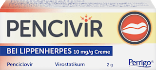 Pencivir bei Lippenherpes 10 mg/g Creme PENCIViR