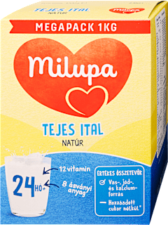 Tejes ital natúr 24 hónapos kortól Milupa