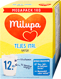 Tejes ital tejalapú anyatej-kiegészítő tápszer, natúr 12. hónapos kortól Milupa