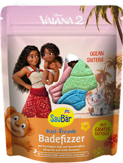 Шумчщи бомбички за вана Vaiana(3x25 g) SauBär