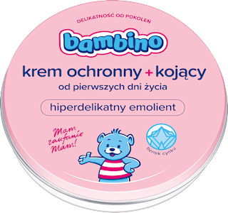 Krem ochronny kojący, od 1. dnia życia bambino