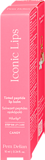 Iconic Lips Candy színezett peptides ajakápoló + virágos charm Pem Delian